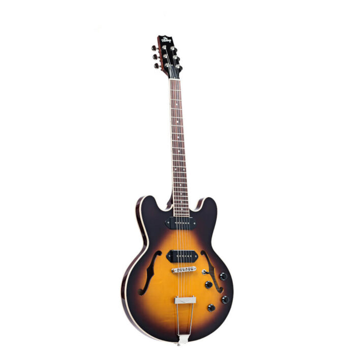 Heritage, Standard H-530 Semi-Hollow Electric Guitar with Case, Original Sunburst – Bild 2