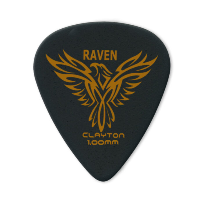 Clayton Black Raven Pick Standard 1,00mm /12 pcs