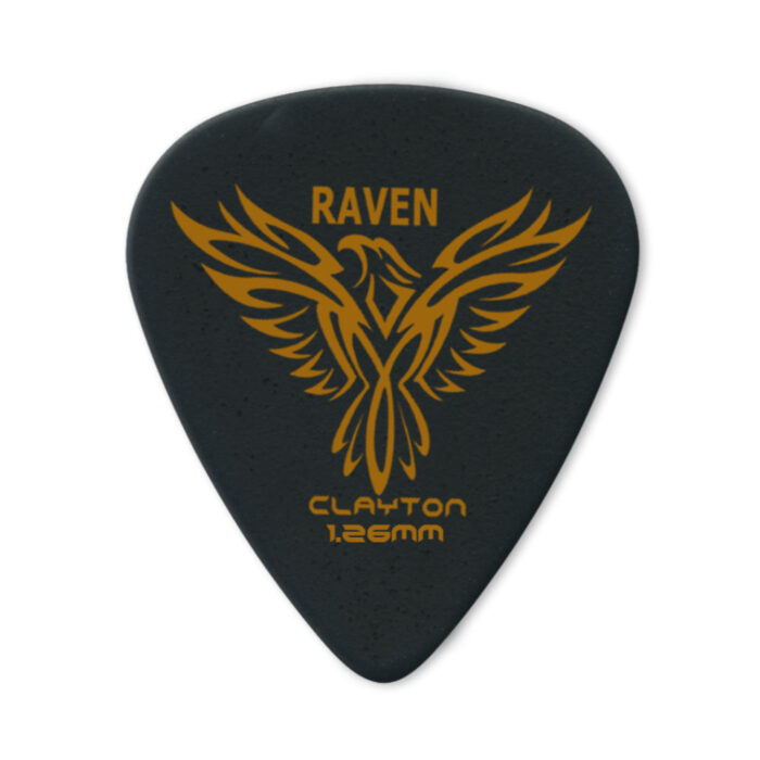 Clayton Black Raven Pick Standard 1,26mm /12 pcs