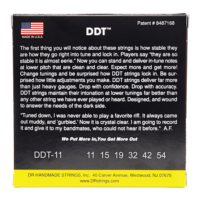 DR, DDT* - Drop Down Tuning Electric Guitar Strings: Drop Down Heavy 11-54 – Bild 2