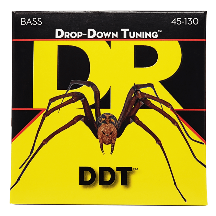 DR, DDT* - Drop Down Tuning Bass Strings: 5-String Medium to Heavy 45-130