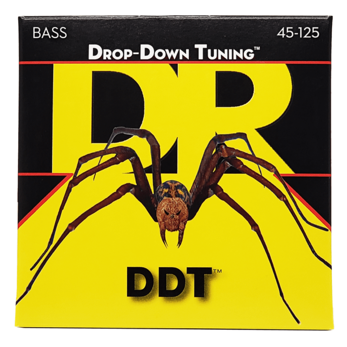DR, DDT* - Drop Down Tuning Bass Strings: 5-String Medium 45-125