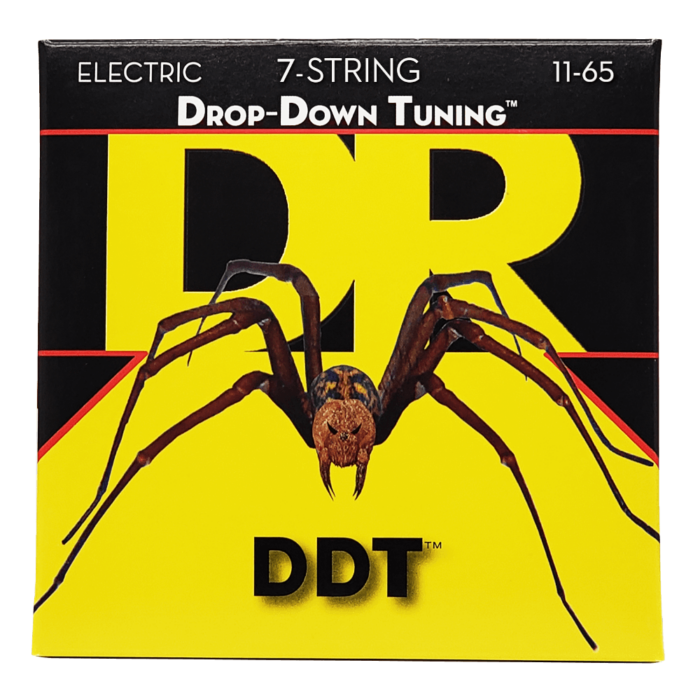 DR, DDT* - Drop Down Tuning Electric Guitar Strings: 7-String Drop Down Heavy 11-65