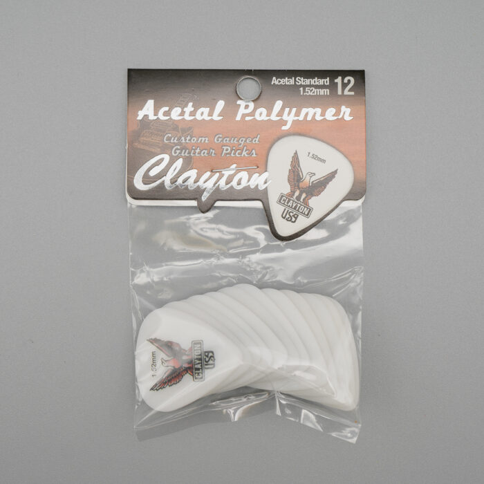 Clayton Acetal/Polymer Pick Standard 1,52mm /12 pcs – Bild 2