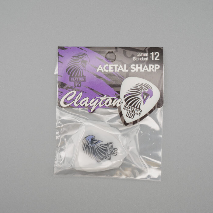 Clayton Sharp Acetal/Polymer Pick Standard 0,38mm /12 pcs - Image 2