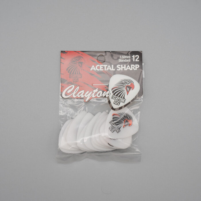 Clayton Sharp Acetal/Polymer Pick Standard 1,52mm /12 pcs – Bild 2