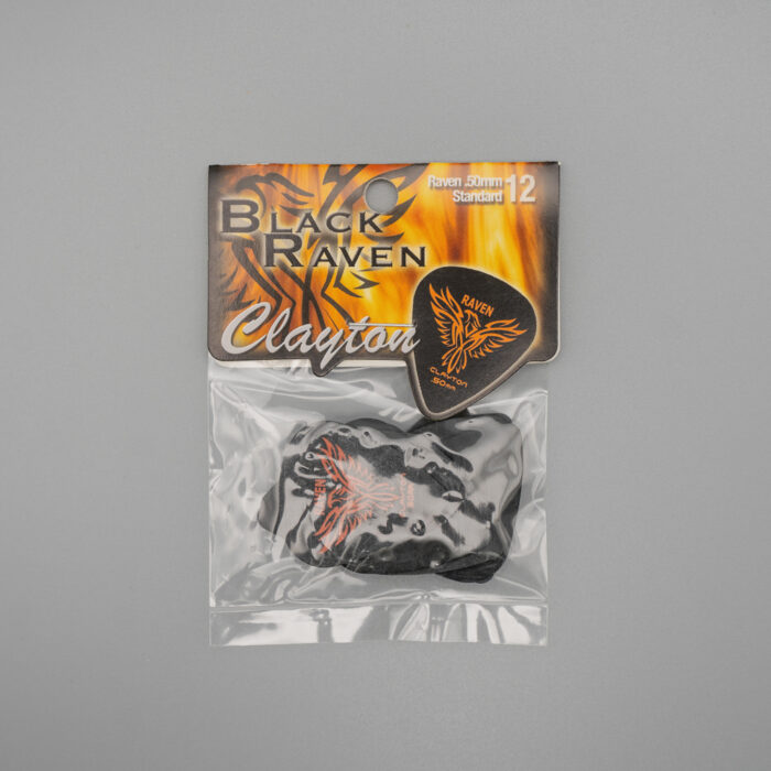 Clayton Black Raven Pick Standard 0,50mm /12 pcs - Image 2