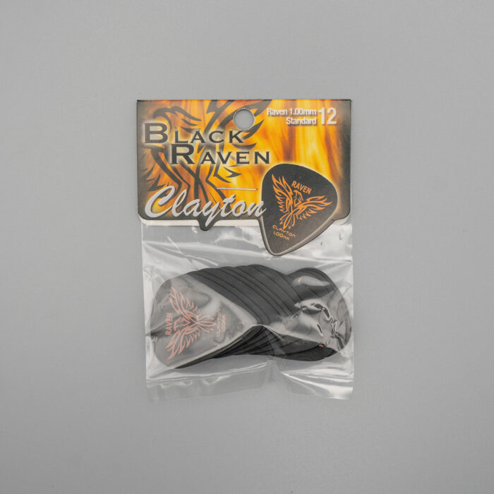 Clayton Black Raven Pick Standard 1,00mm /12 pcs - Image 2