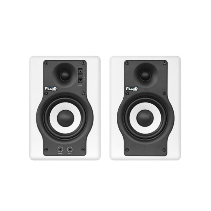 Fluid Audio F4W white, studio monitor (1 pair)