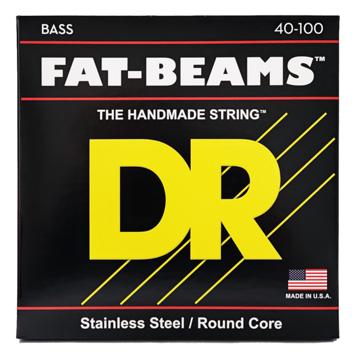 DR, FAT-BEAM* - Stainless Steel Bass Strings: Light 40-100