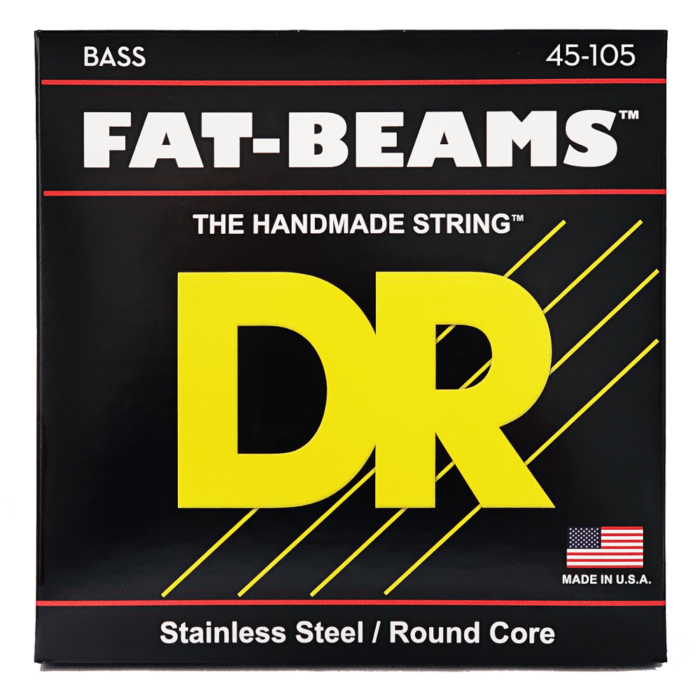 DR, FAT-BEAM* - Stainless Steel Bass Strings: Medium 45-105