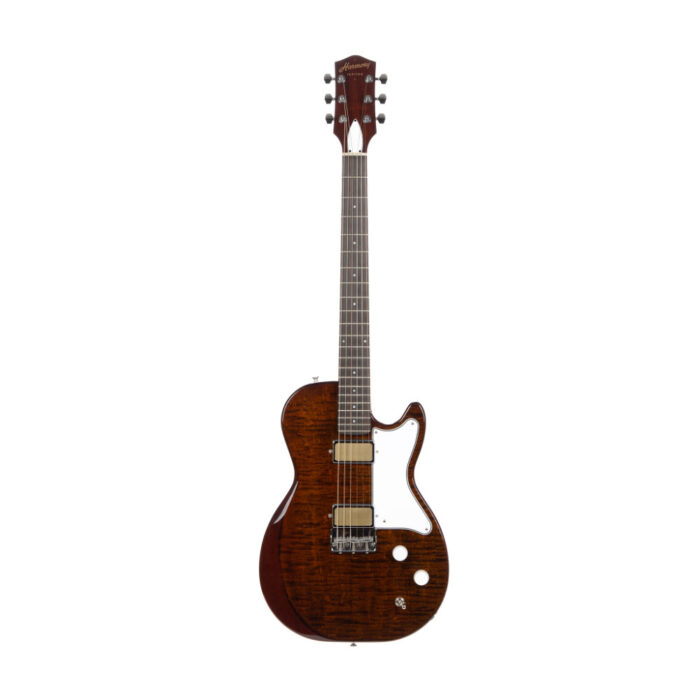 Harmony, Standard Series Jupiter E-Guitar, Flame Maple Top, Transparent Brown