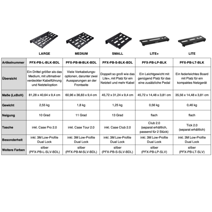 MONO, PEDALBOARD SMALL (Black) inkl. CLUB V2 Case – Bild 3