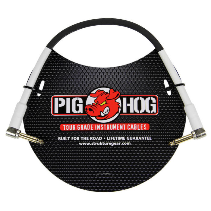 Pig Hog Instrument "Fat Cable", 30cm/1ft Winkelstecker