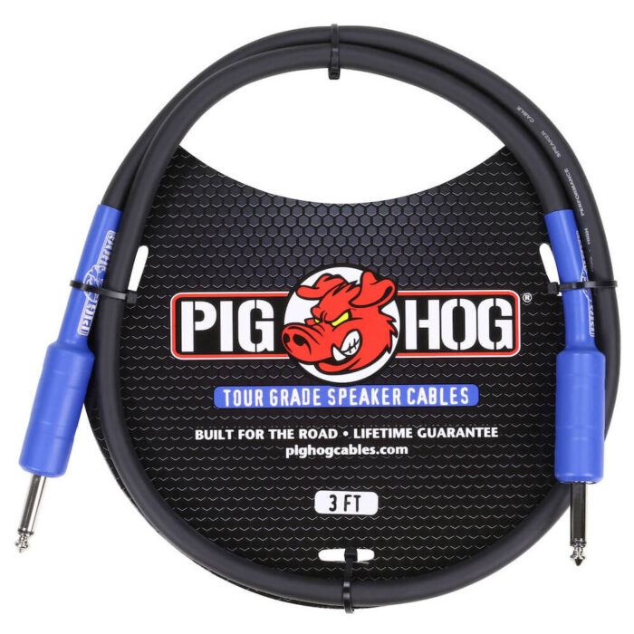 Pig Hog Speaker Cable, 90cm/3ft (2x 2,5 qmm)