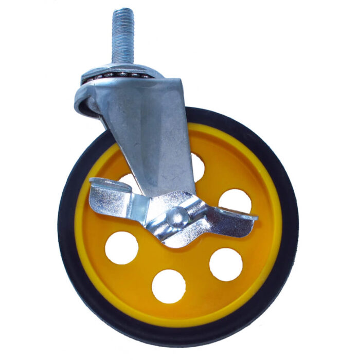 5x1.25 R-Trac caster w/ brake (for R8, R10}