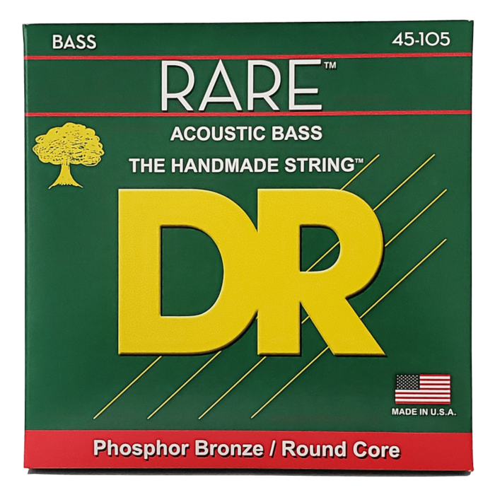DR, RARE* - Phosphor Bronze Acoustic Bass Strings: Medium 45-105