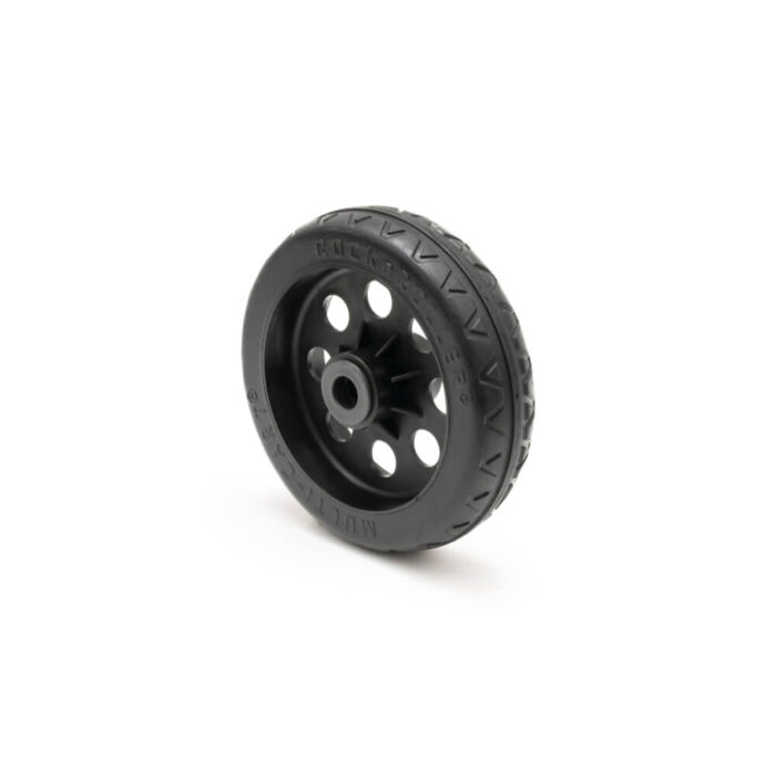 8"x2" R-Trac Symtrcl Whl, BLK (fits R12 Stealth cstr}