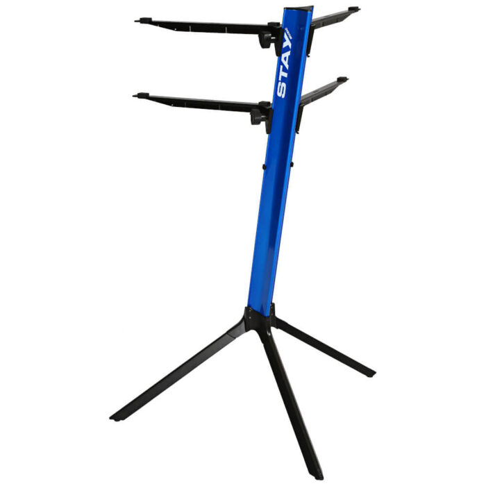 STAY, S1100/02-BLU, Keyboard stand SLIM 110cm - 2 Auflagen - blau – Bild 2