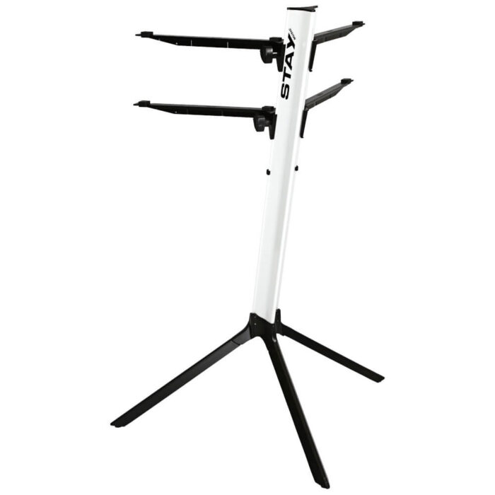 STAY, S1100/02-WHT, Keyboard stand SLIM 110cm - 2 Auflagen - white – Bild 2