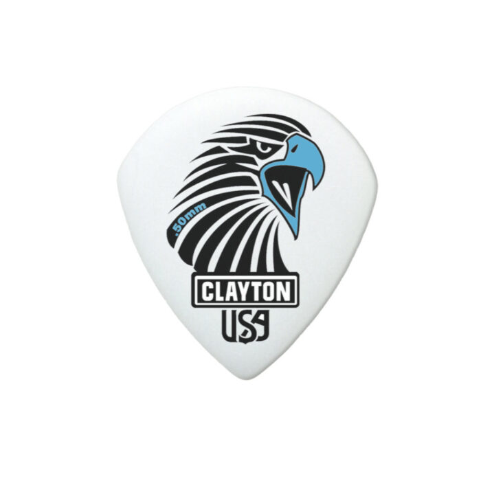 Clayton Sharp Acetal/Polymer Pick Teardrop 0,50mm /12 pcs