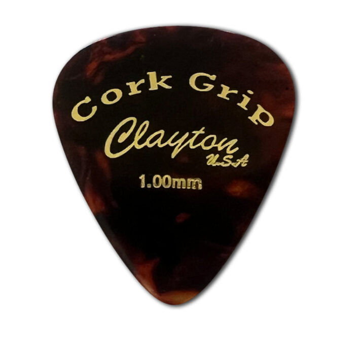 Clayton Cork Grip Pick Standard 1,00mm /6 pcs