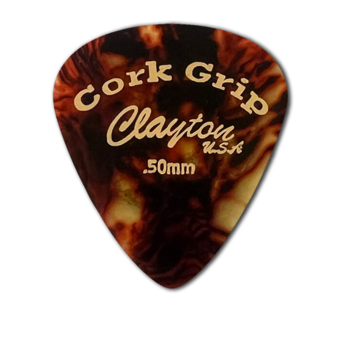 Clayton Cork Grip Pick Standard 0,50mm /6 pcs