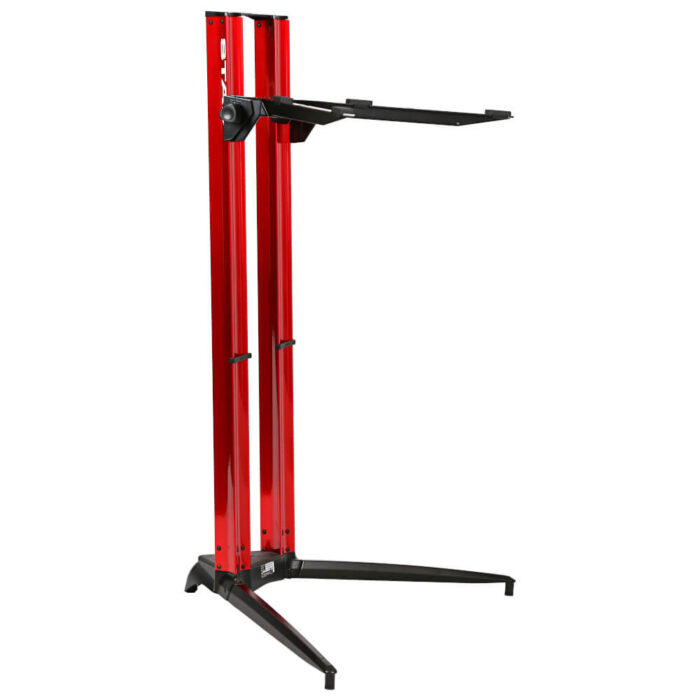 STAY, P1200/01-RED, Keyboard stand PIANO 120cm - eine Auflage - rot