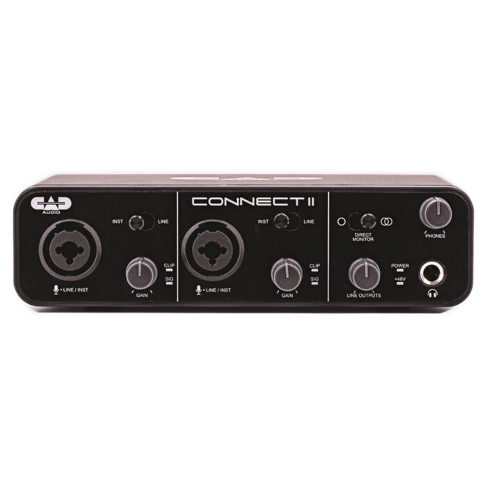 CAD Audio CX2, Mixers and USB Interfaces, Connect II 2x2 USB Interface 24 Bit/96KHz