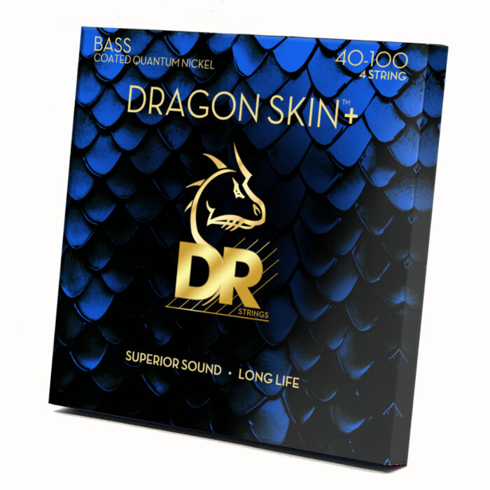 DR, DRAGON SKIN+ Quantum Nickel Bass Strings: Light 40-100 - Image 3