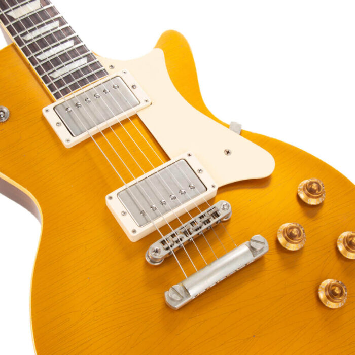 Heritage, Custom Shop Core Collection H-150 Plain Top Electric Guitar with Case (Artisan Aged), Gold Top – Bild 3