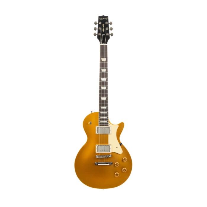 Heritage, Custom Shop Core Collection H-150 Plain Top Electric Guitar with Case, Gold Top