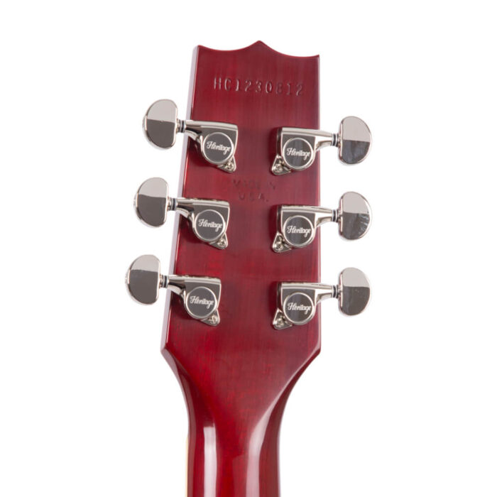 Heritage, Custom Core H-530 Electric Guitar with Case, Dark Cherry Sunburst – Bild 4