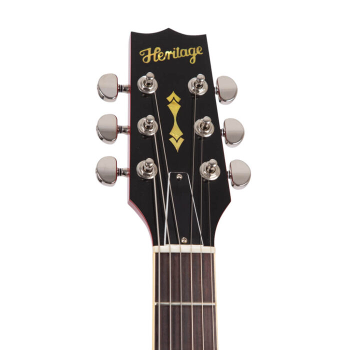 Heritage, Custom Core H-535 Electric Guitar with Case, Trans Cherry - Image 3