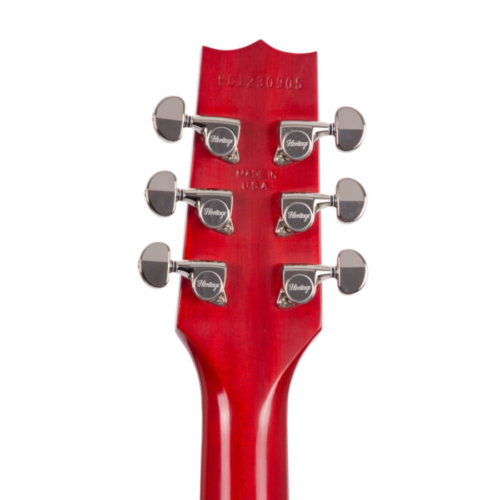 Heritage, Custom Core H-535 Electric Guitar with Case, Trans Cherry - Image 4