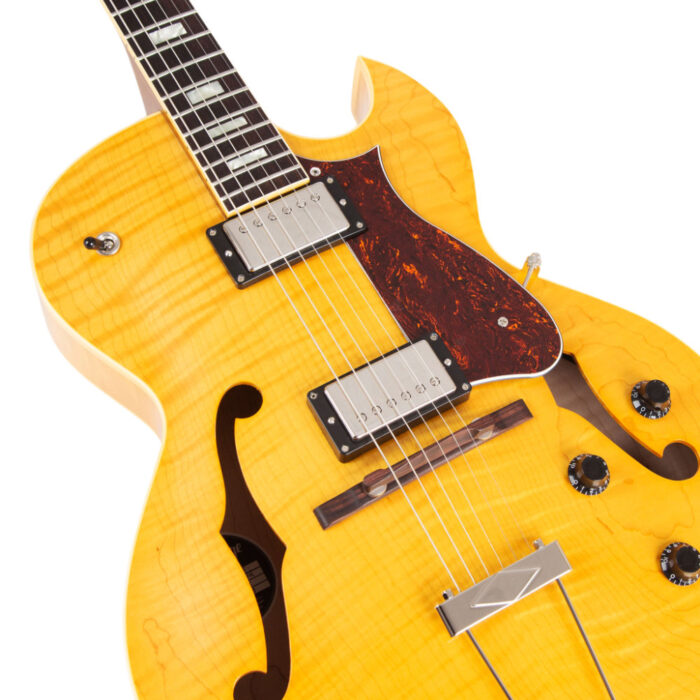 Heritage, Custom Shop Core Collection H-575 E-Guitar with Case, Antique Natural – Bild 2