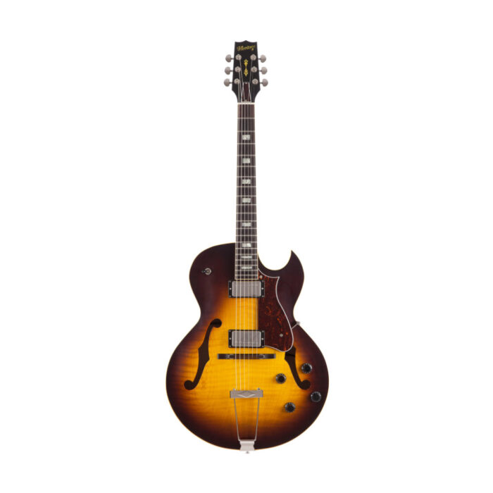 Heritage, Custom Shop Core Collection H-575 E-Guitar with Case, Original Sunburst
