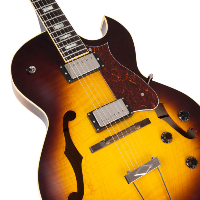 Heritage, Custom Shop Core Collection H-575 E-Guitar with Case, Original Sunburst – Bild 2
