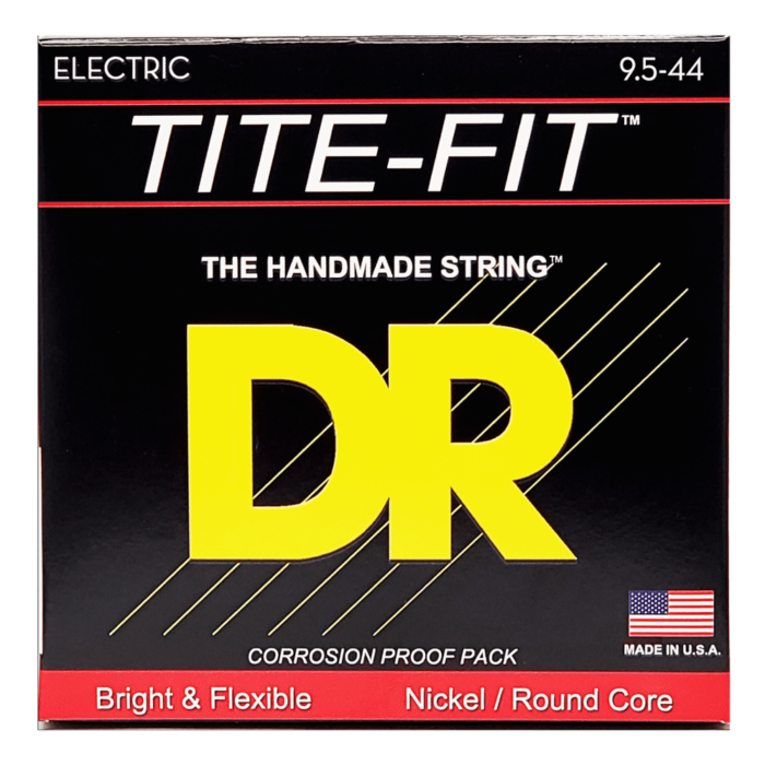 DR, TITE-FIT* - Nickel Plated Electric Guitar Strings: Light Plus 9.5-44