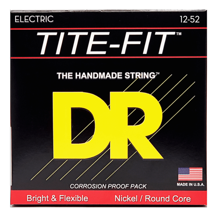 DR, TITE-FIT* - Nickel Plated Electric Guitar Strings: Extra Heavy 12-52