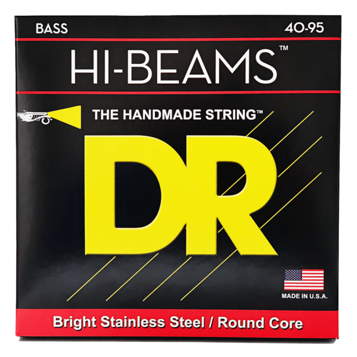 DR, HI-BEAM* - Stainless Steel Bass Strings: Extra Light 40-95