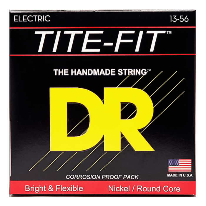 DR, TITE-FIT* - Nickel Plated Electric Guitar Strings: Super Heavy 13-56