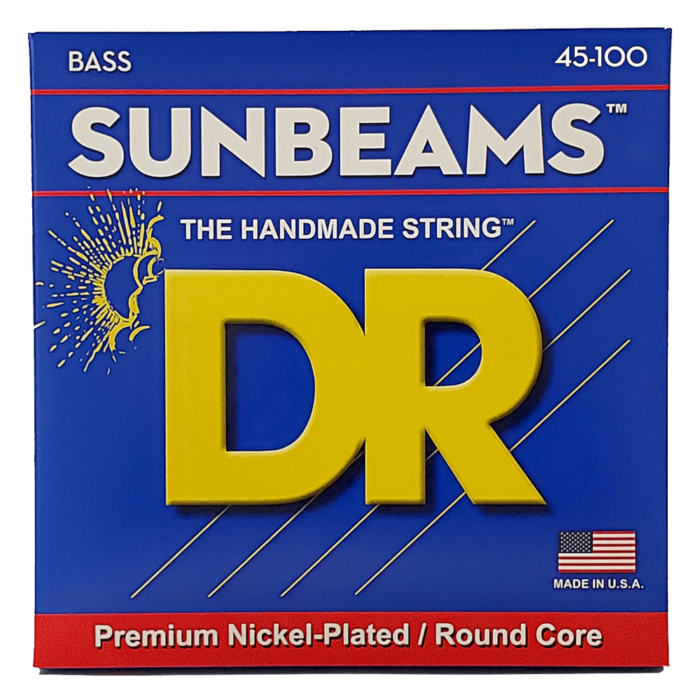 DR, SUNBEAM* - Nickel Plated Bass Strings: Light to Medium 45-100