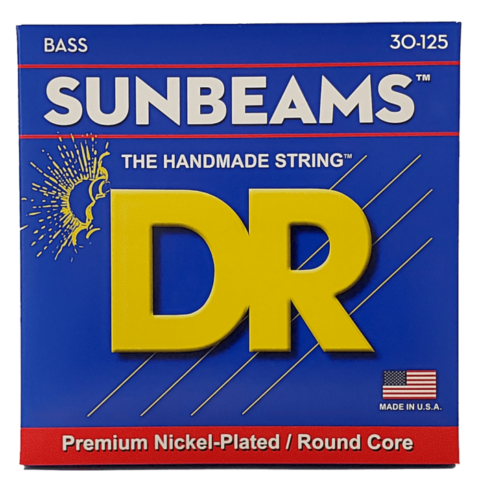 DR, SUNBEAM* - Nickel Plated Bass Strings: 6-String Medium 30-125
