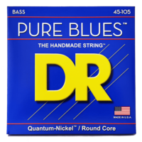 DR, PURE BLUES* - Quantum Nickel* Bass Strings: Medium 45-105