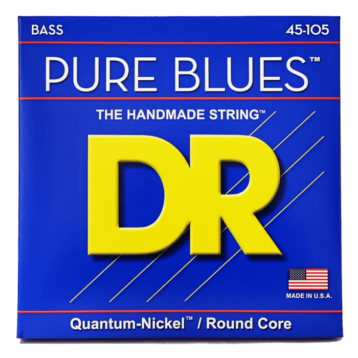 DR, PURE BLUES* - Quantum Nickel* Bass Strings: Medium 45-105