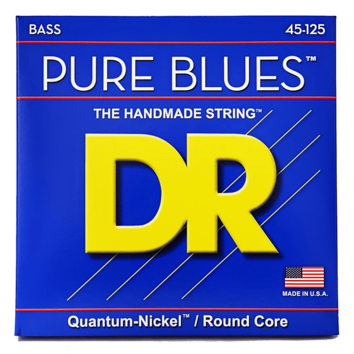 DR, PURE BLUES* - Quantum Nickel* Bass Strings: 5-String Medium 45-125