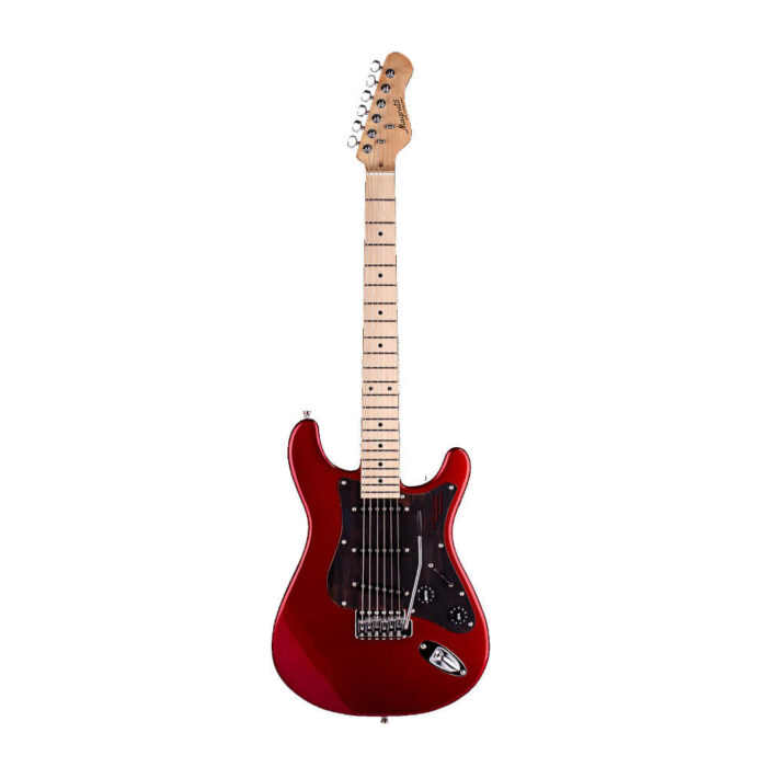 Magneto Guitars, U-One Series Sonnet Standard /3SC, Candy Red, Gig-Bag included.