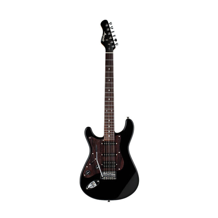 Magneto Guitars U-One Series Sonnet Classic Lefthand /3SC, Black, Gig-Bag included.