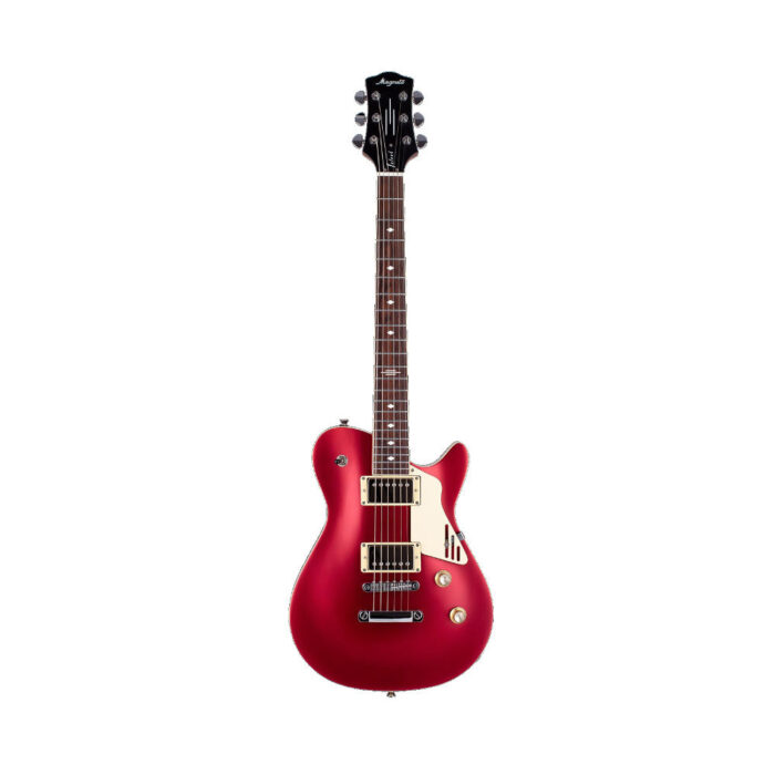 Magneto Guitars, U-One Velvet Deluxe, Candy Red Silk, Gig-Bag included